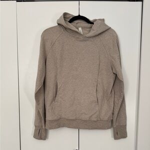 COPY - Lululemon cream/tan hoodie